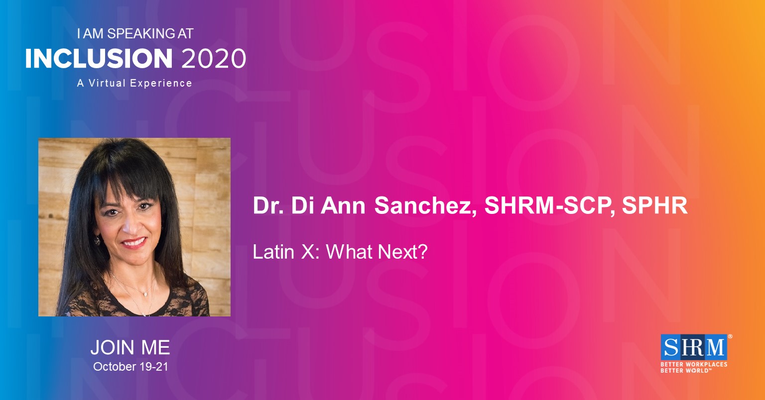 Dr. Di is Speaking at SHRM Inclusion Conference!